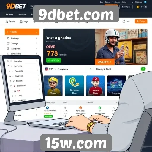 Experiência do usuário no site 9dbet.com